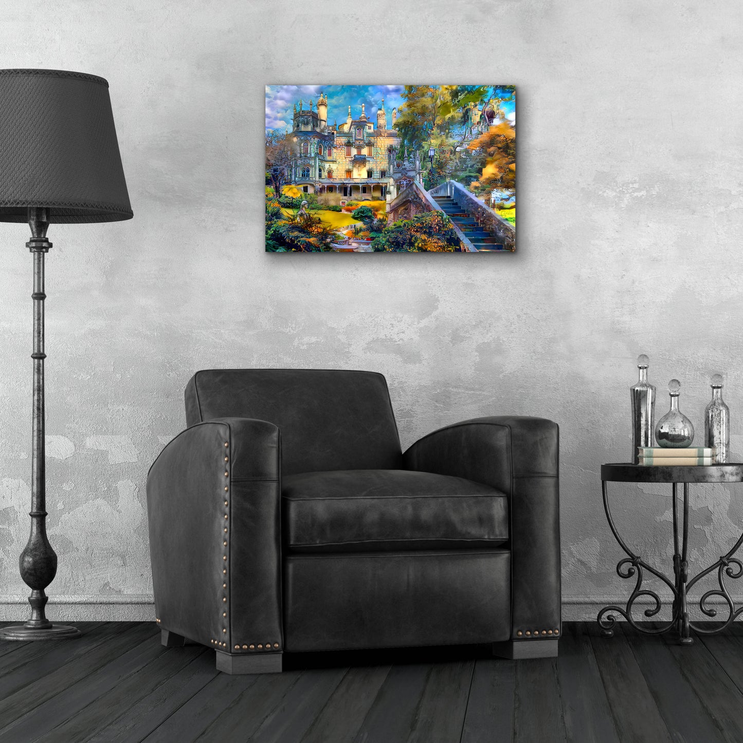 Epic Art 'Sintra Portugal Quinta de Regaleira' by Pedro Gavidia, Acrylic Glass Wall Art,24x16