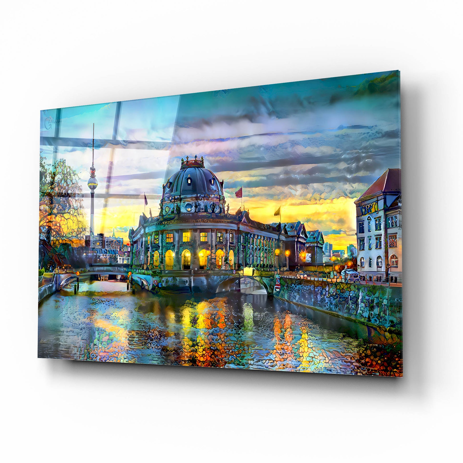 Epic Art 'Berlin Germany Bode Museum' by Pedro Gavidia, Acrylic Glass Wall Art,16x12