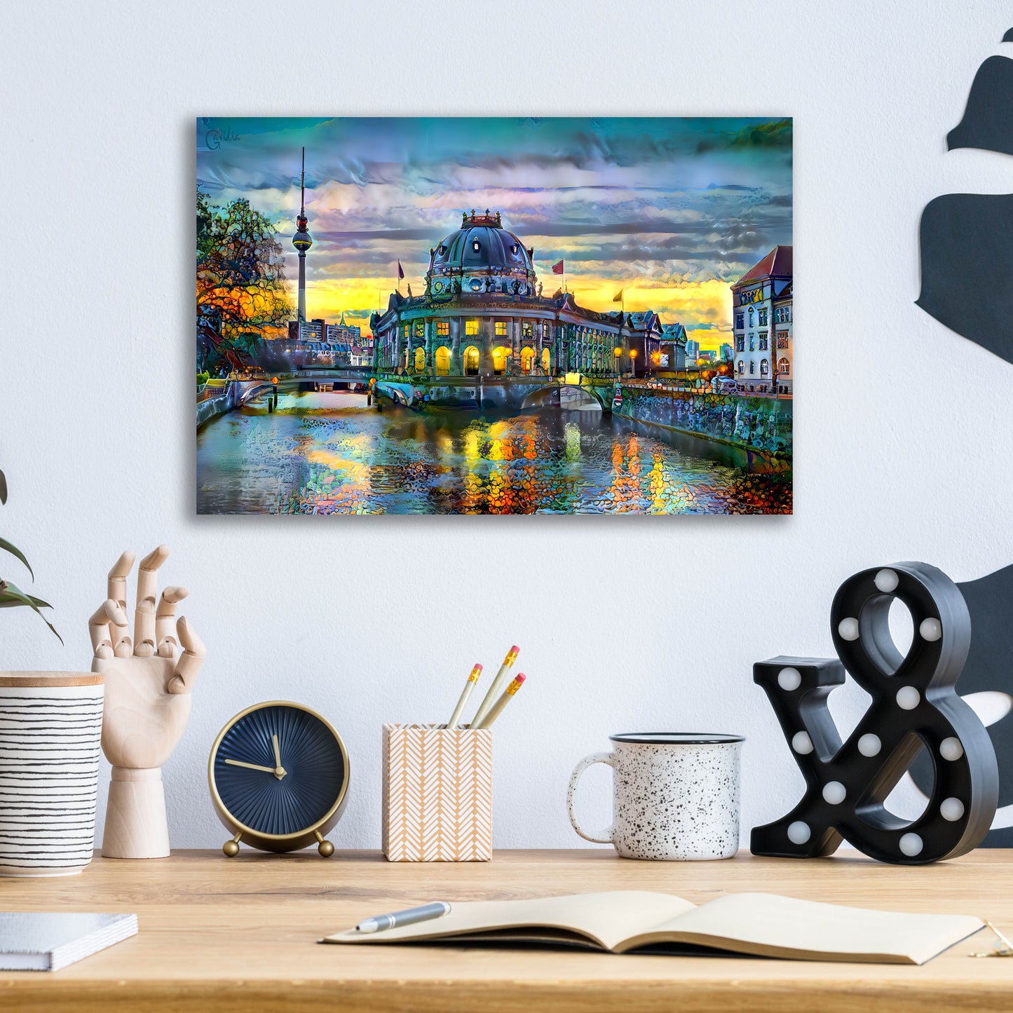 Epic Art 'Berlin Germany Bode Museum' by Pedro Gavidia, Acrylic Glass Wall Art,16x12