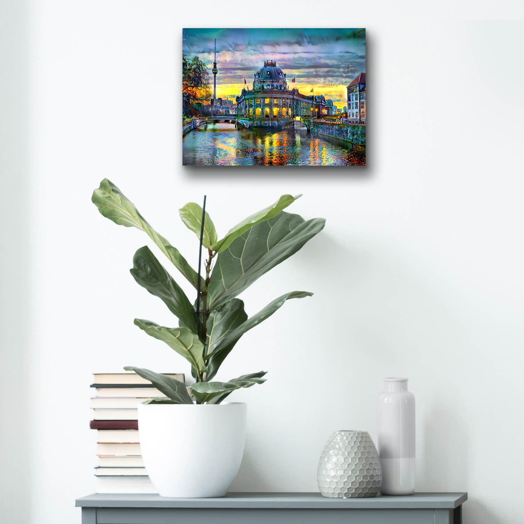 Epic Art 'Berlin Germany Bode Museum' by Pedro Gavidia, Acrylic Glass Wall Art,16x12