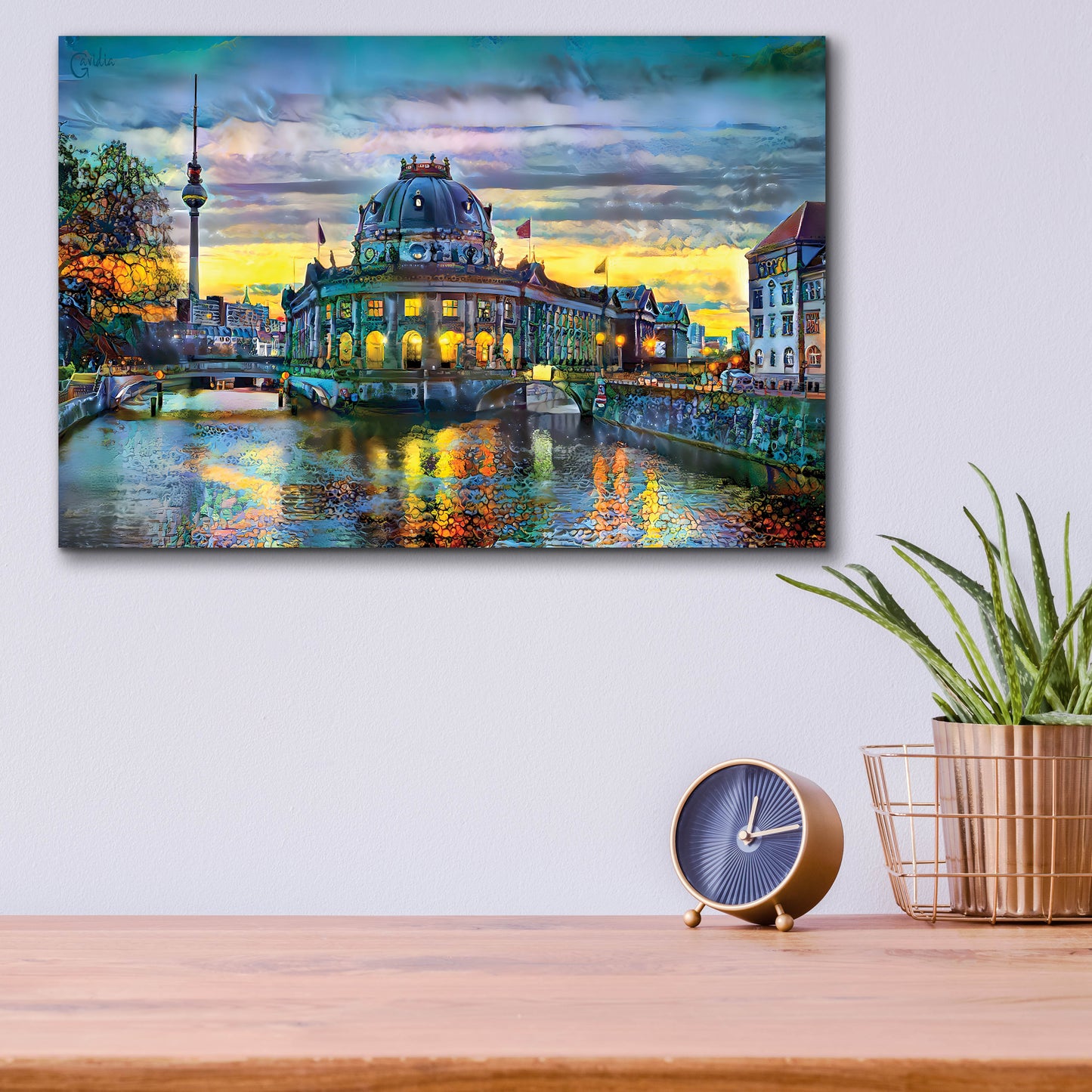 Epic Art 'Berlin Germany Bode Museum' by Pedro Gavidia, Acrylic Glass Wall Art,16x12