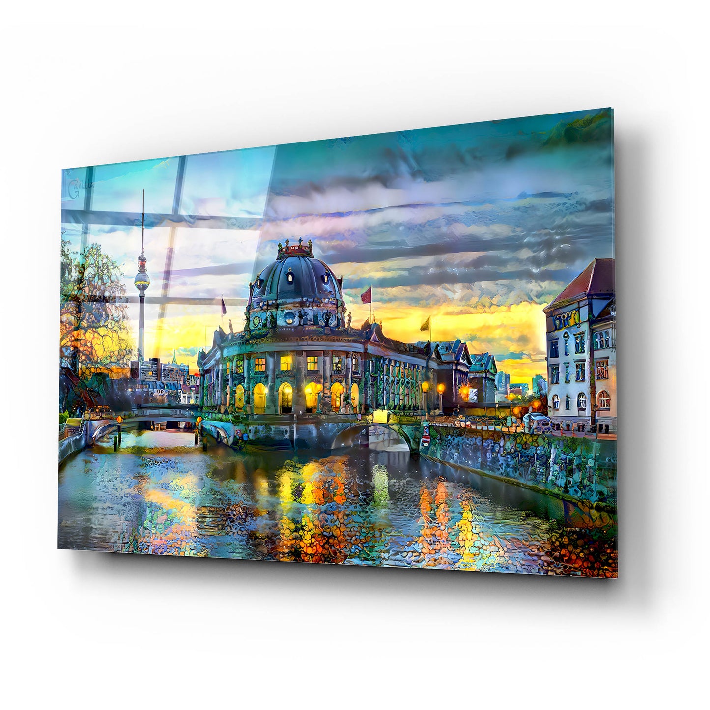 Epic Art 'Berlin Germany Bode Museum' by Pedro Gavidia, Acrylic Glass Wall Art,24x16