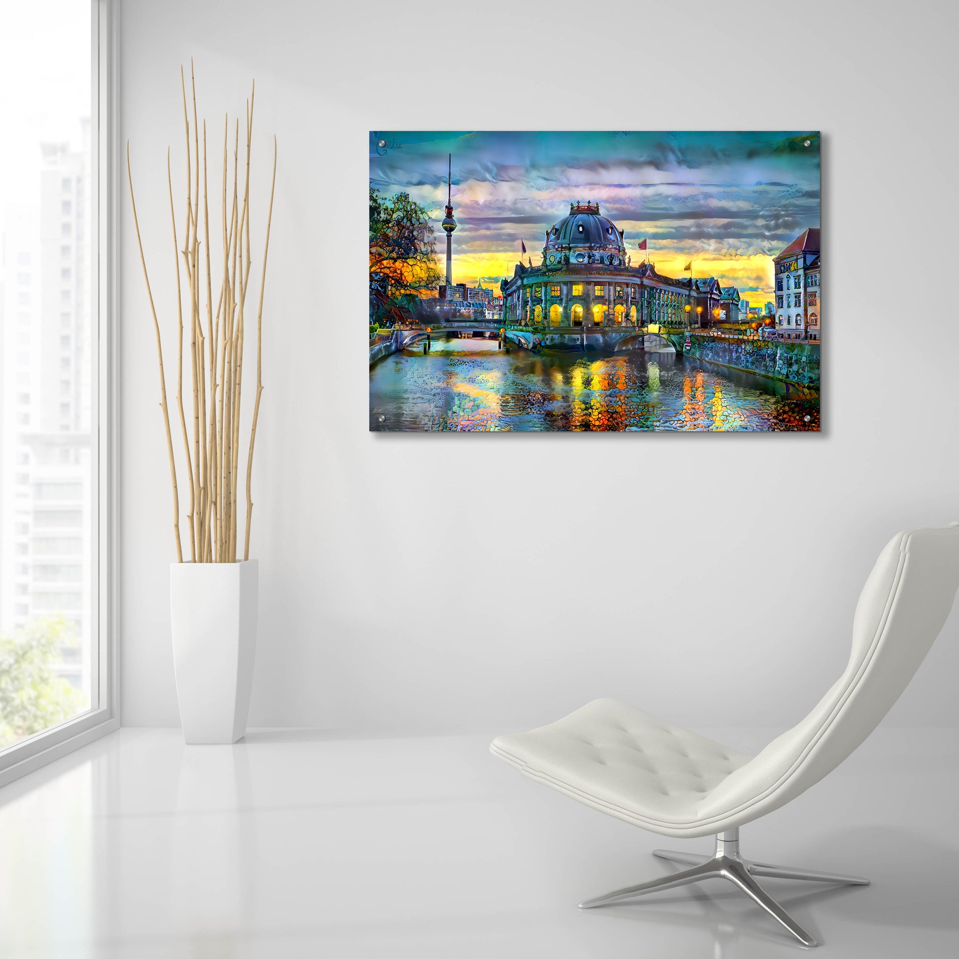 Epic Art 'Berlin Germany Bode Museum' by Pedro Gavidia, Acrylic Glass Wall Art,36x24