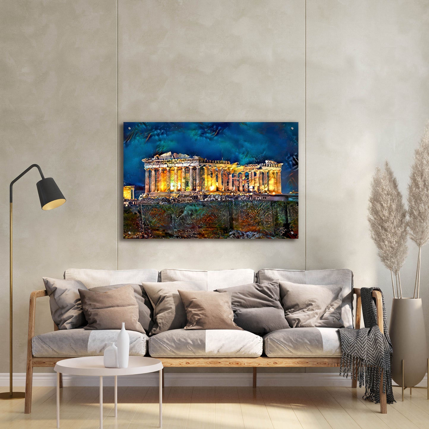 Epic Art 'Athens Greece Parthenon' by Pedro Gavidia, Acrylic Glass Wall Art,36x24