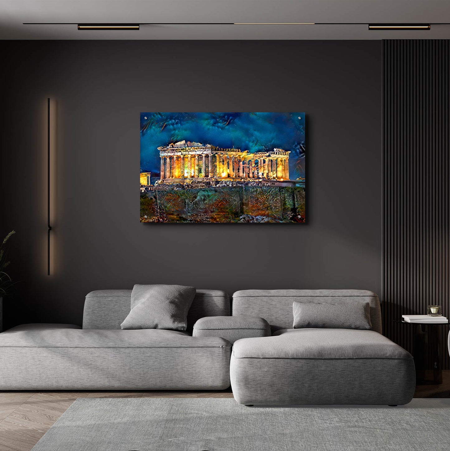 Epic Art 'Athens Greece Parthenon' by Pedro Gavidia, Acrylic Glass Wall Art,36x24