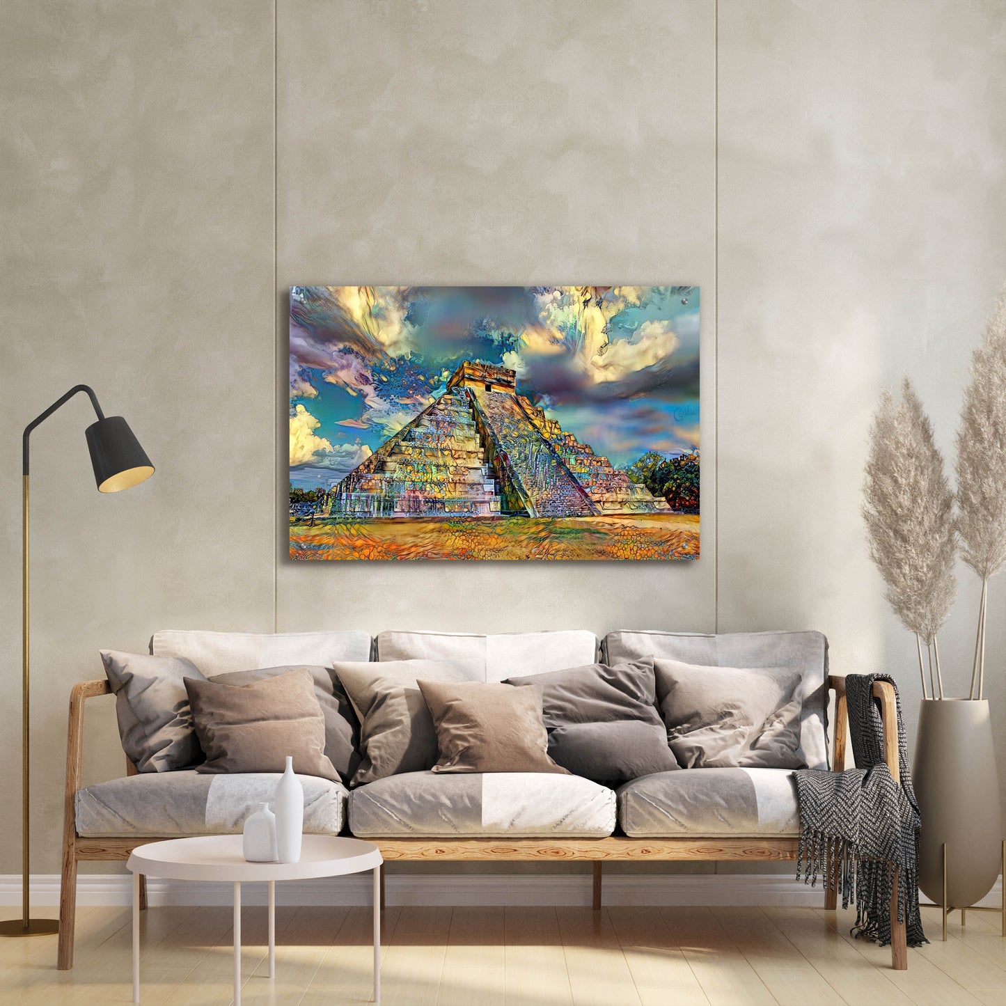 Epic Art 'Yucatan Mexico Chichen Itza' by Pedro Gavidia, Acrylic Glass Wall Art,36x24