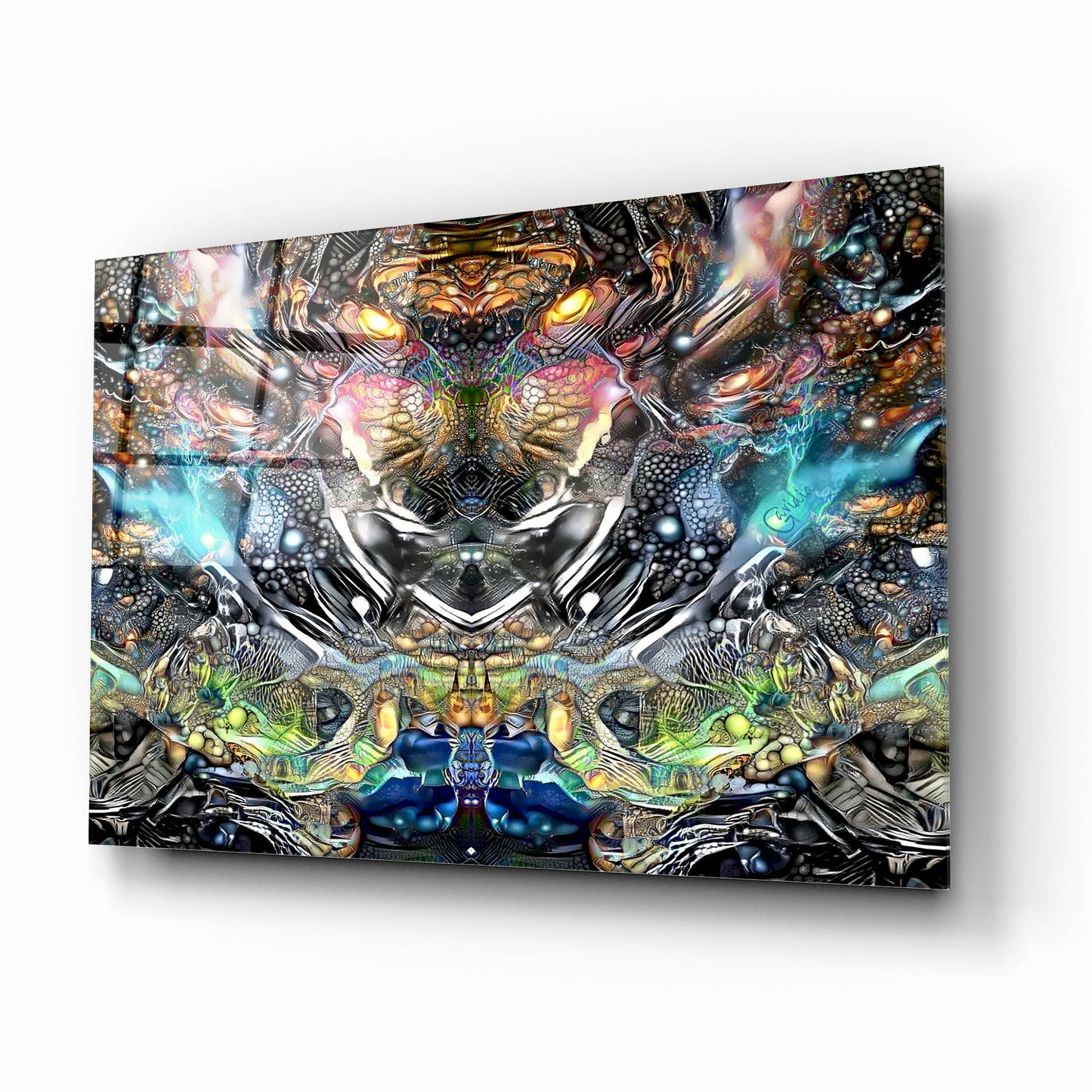 Epic Art 'Wild' by Pedro Gavidia, Acrylic Glass Wall Art,16x12