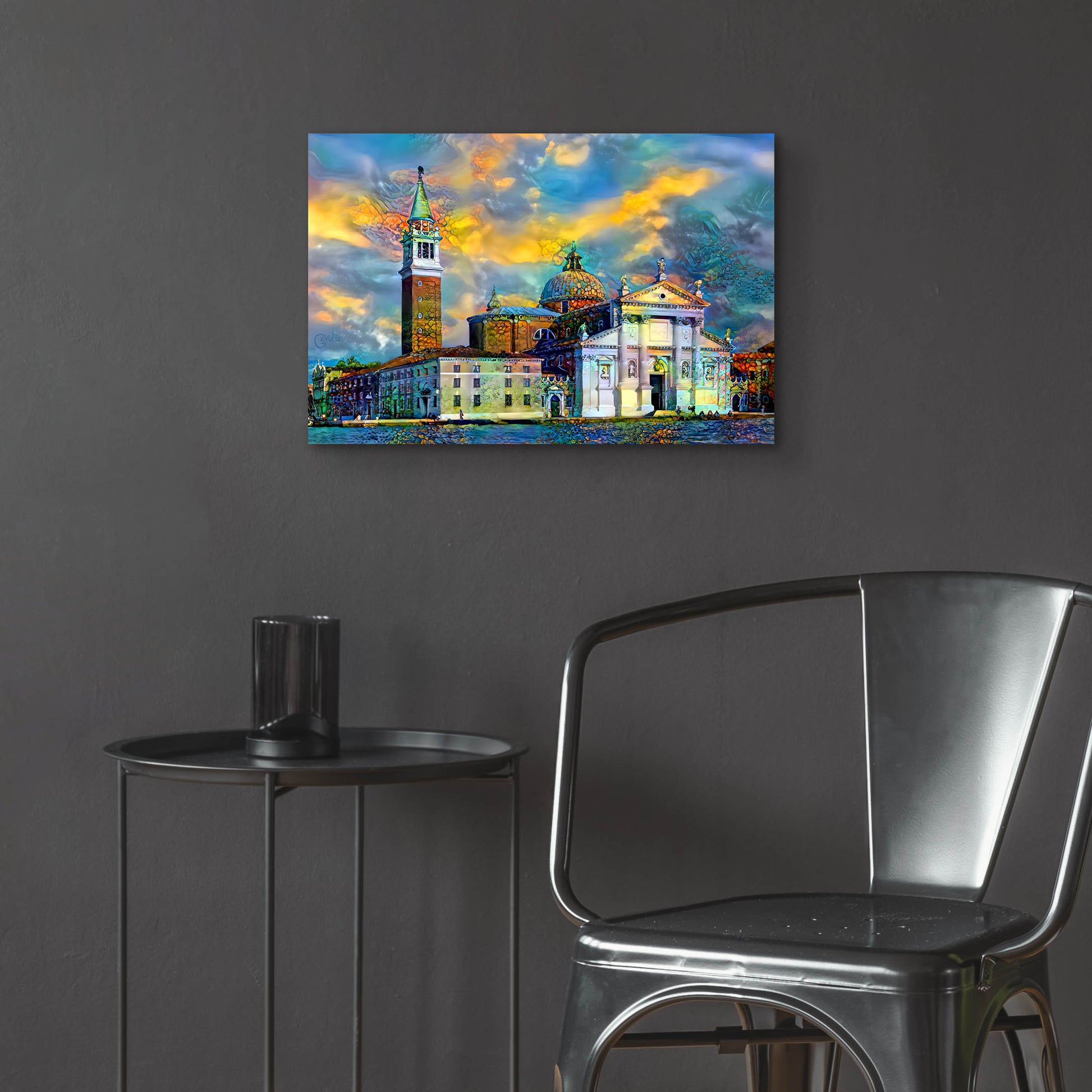 Epic Art 'Venice Italy Church of San Giorgio Maggiore' by Pedro Gavidia, Acrylic Glass Wall Art,24x16