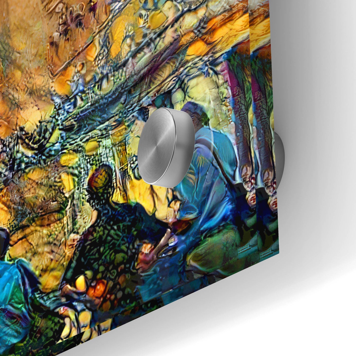 Epic Art 'Vatican City Saint Peter Basilica' by Pedro Gavidia, Acrylic Glass Wall Art,48x24