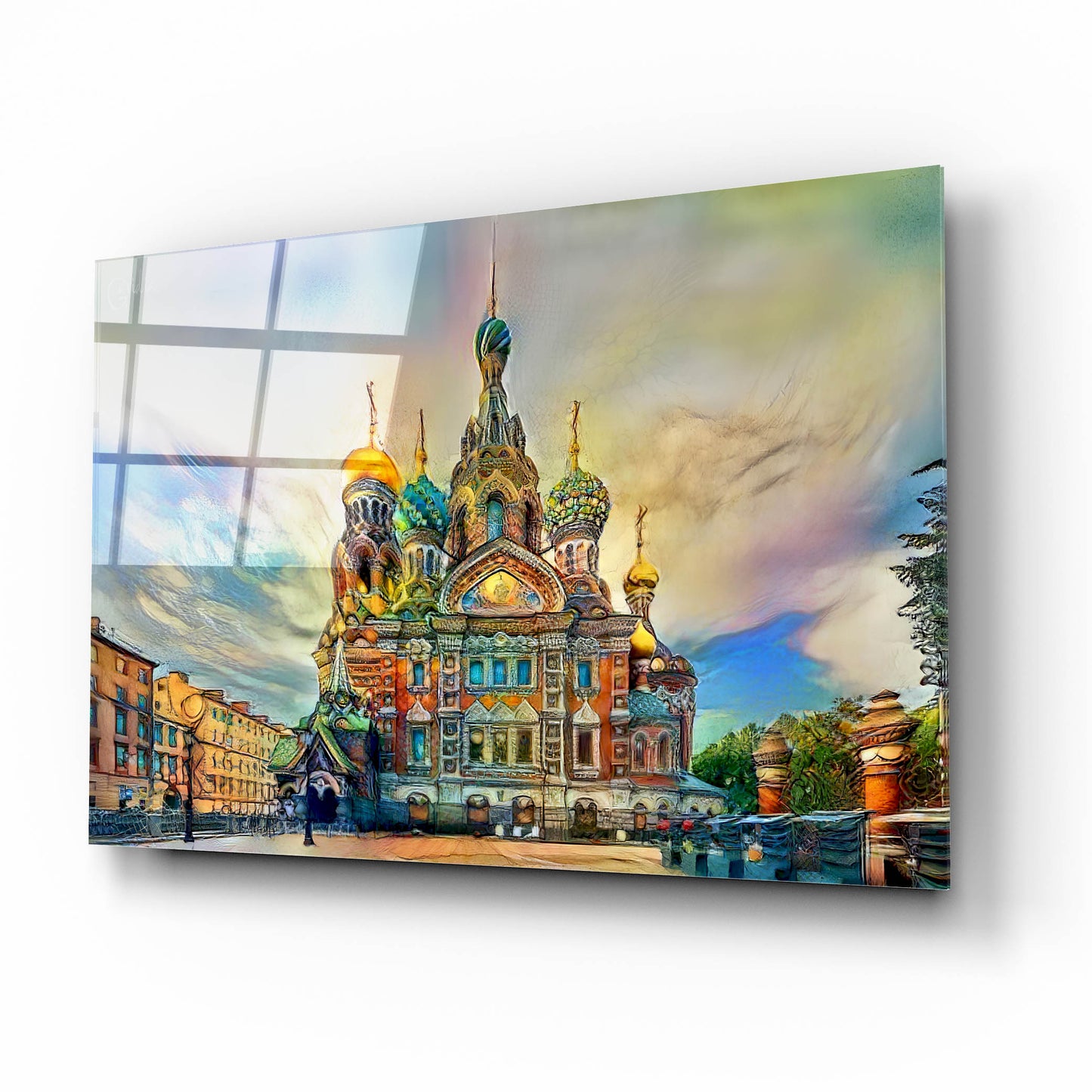 Epic Art 'Saint Petersburg Russia Church of the Savior on Spilled Blood Ver2' by Pedro Gavidia, Acrylic Glass Wall Art,16x12