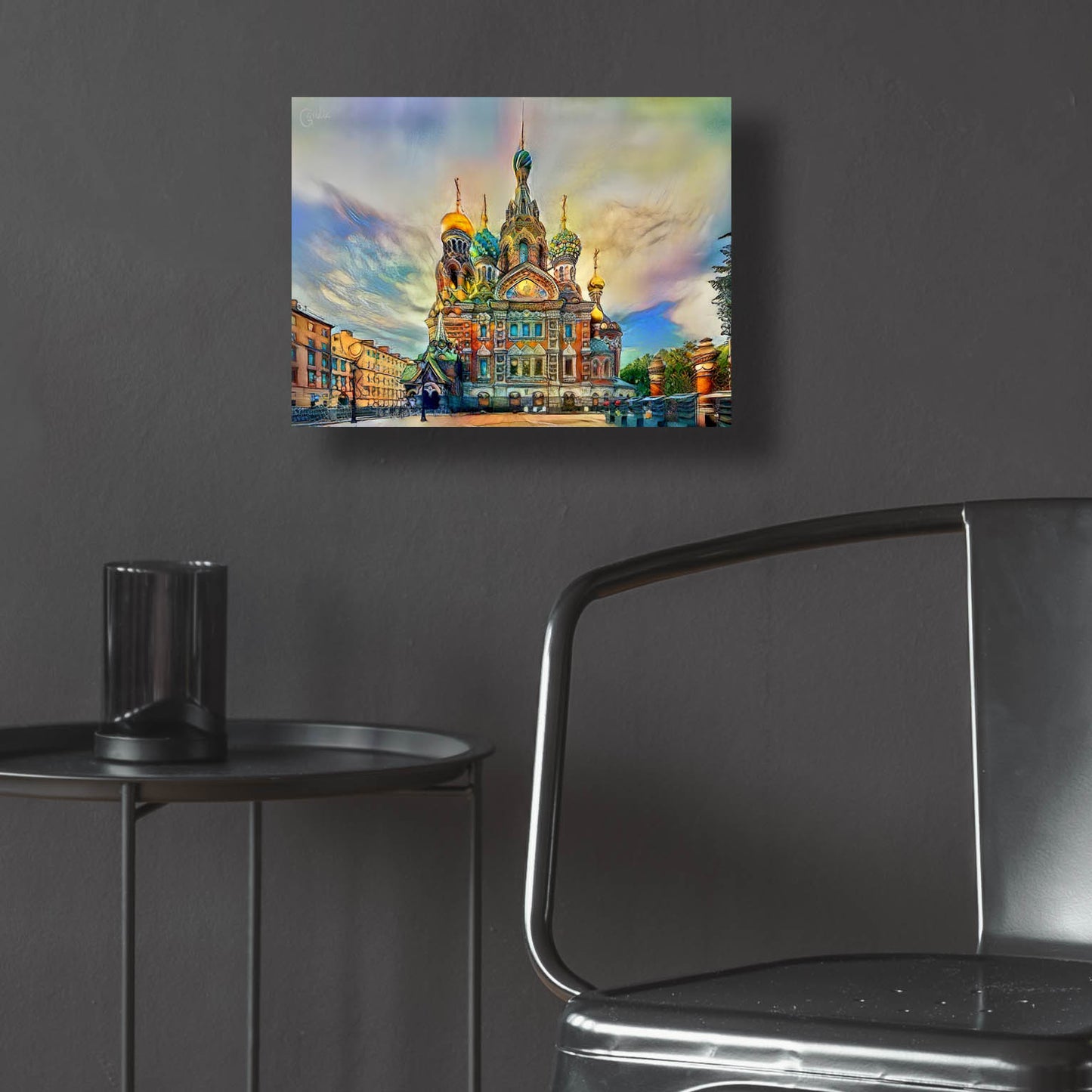 Epic Art 'Saint Petersburg Russia Church of the Savior on Spilled Blood Ver2' by Pedro Gavidia, Acrylic Glass Wall Art,16x12