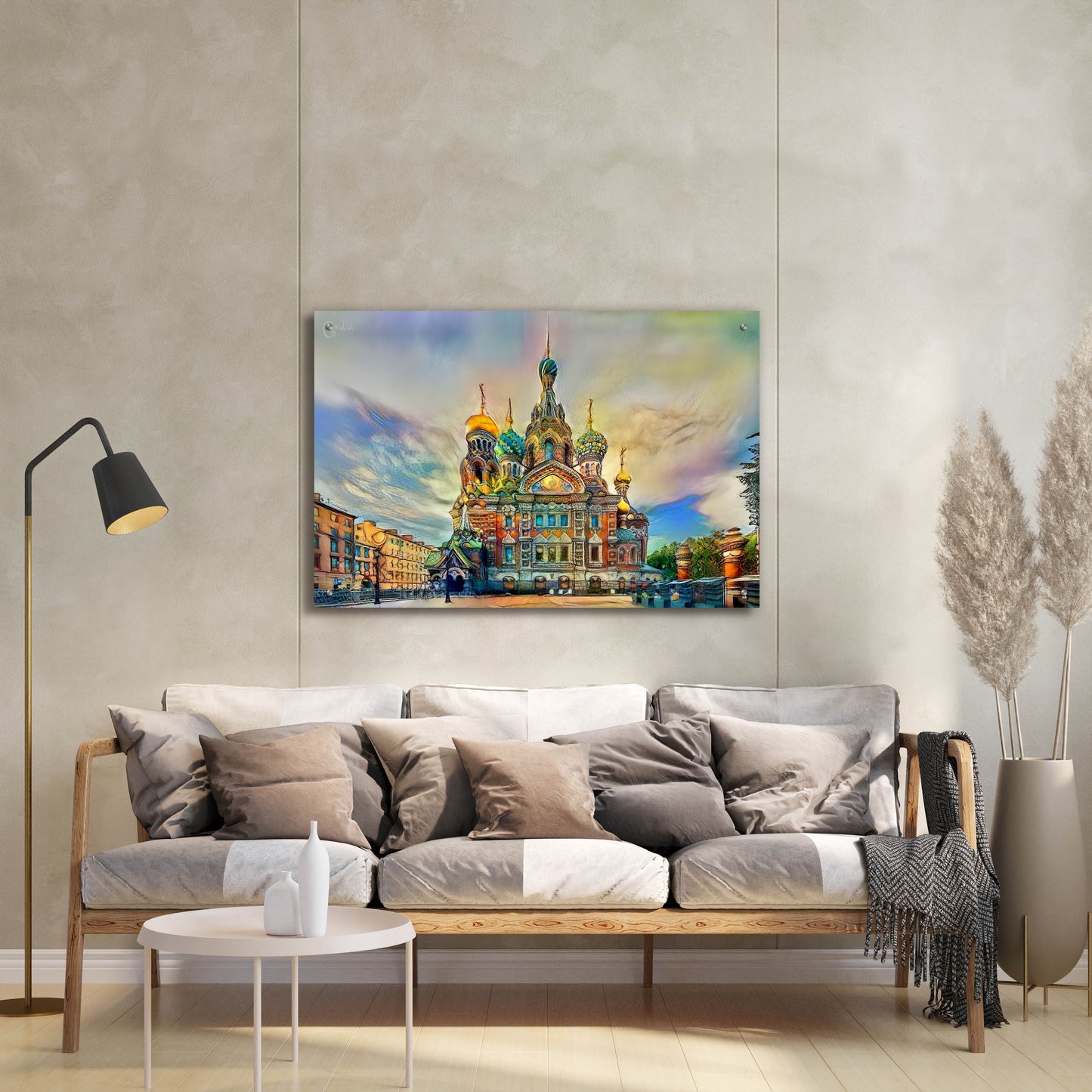 Epic Art 'Saint Petersburg Russia Church of the Savior on Spilled Blood Ver2' by Pedro Gavidia, Acrylic Glass Wall Art,36x24