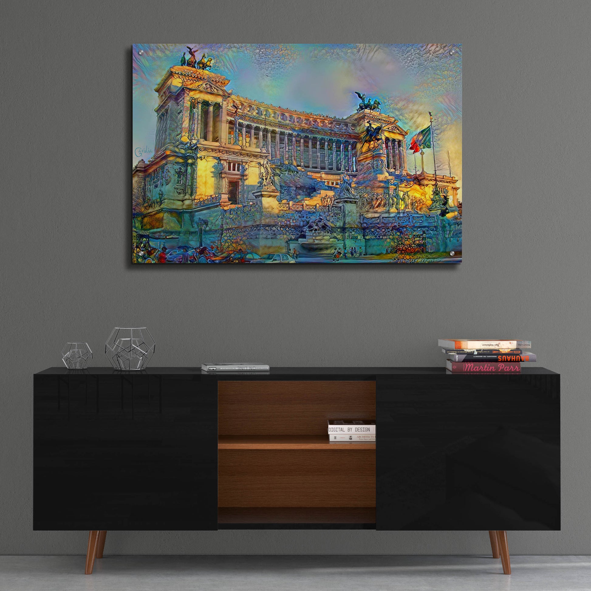 Epic Art 'Rome Italy Victor Emmanuel II National Monument' by Pedro Gavidia, Acrylic Glass Wall Art,36x24