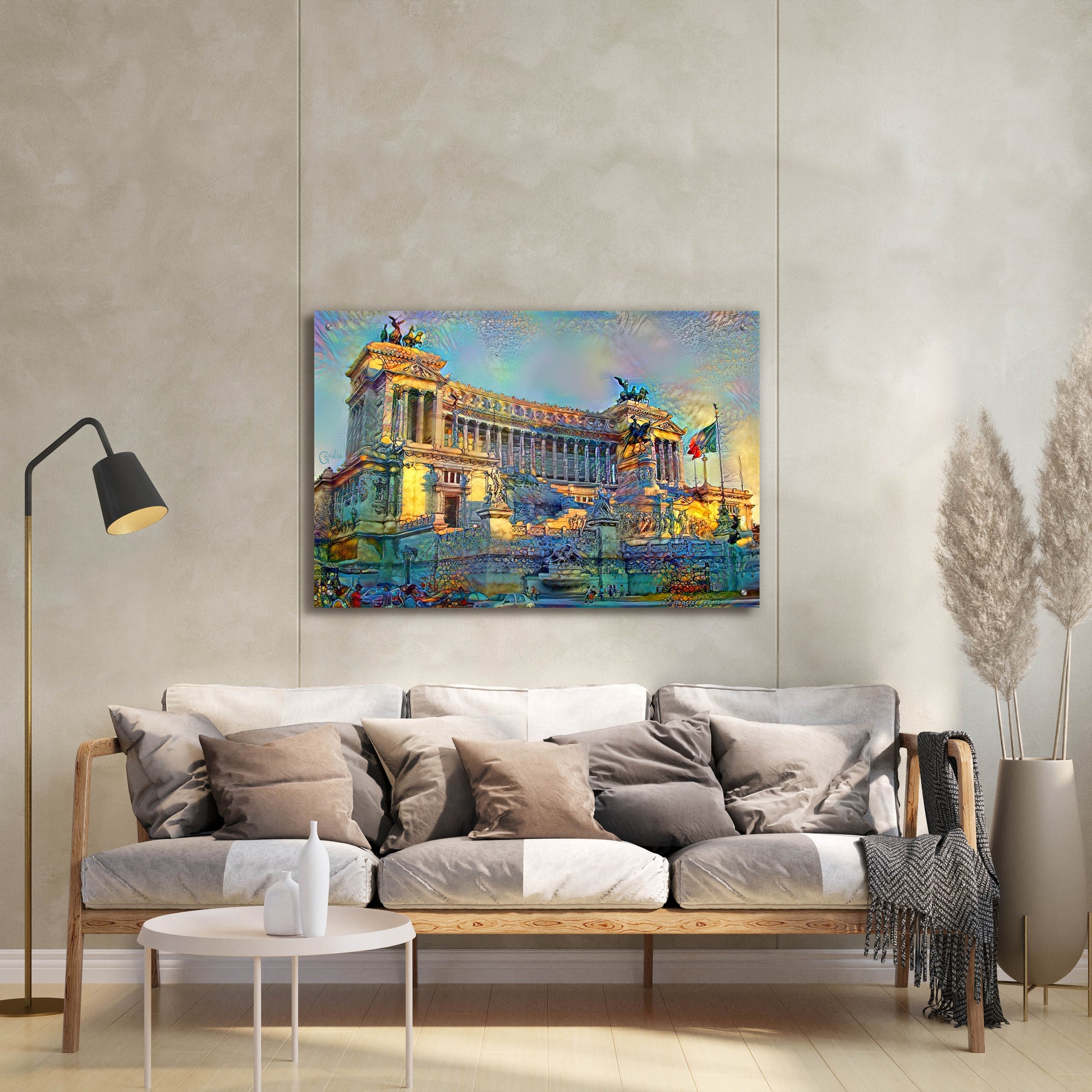 Epic Art 'Rome Italy Victor Emmanuel II National Monument' by Pedro Gavidia, Acrylic Glass Wall Art,36x24