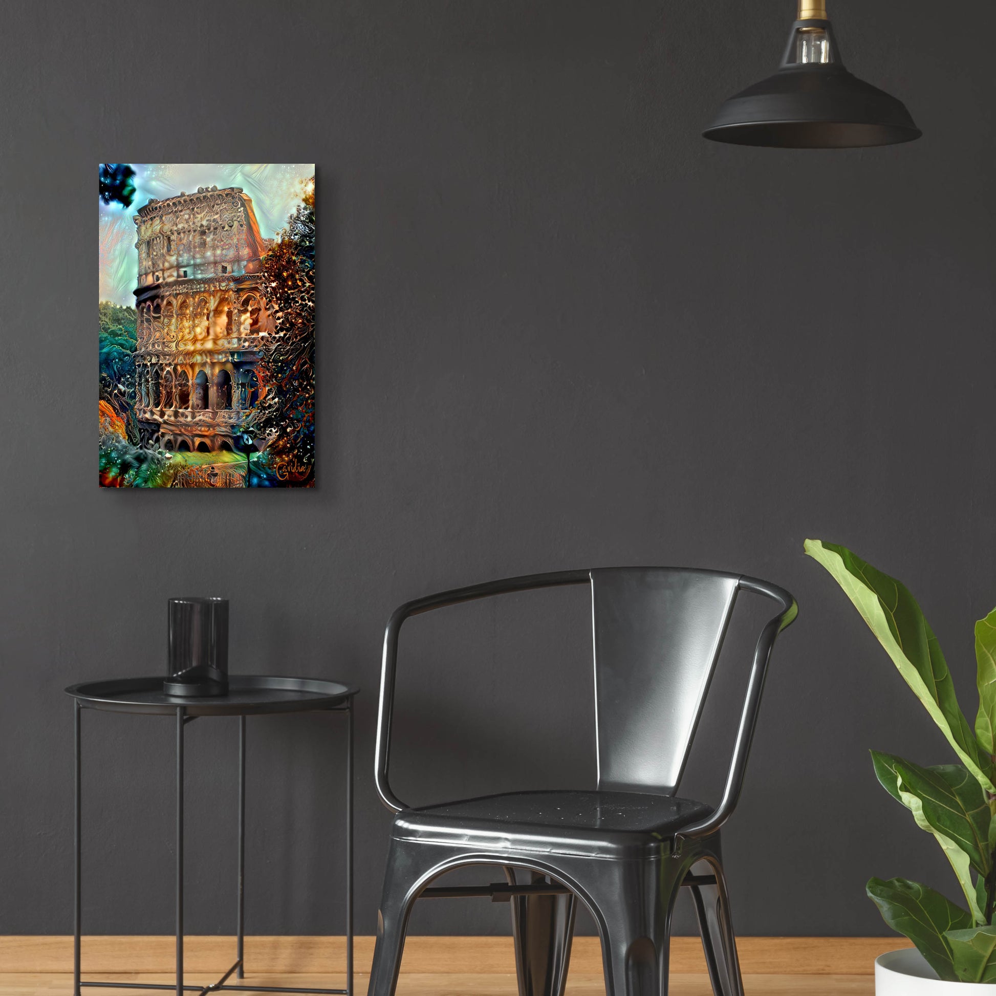 Epic Art 'Rome Italy Colosseum' by Pedro Gavidia, Acrylic Glass Wall Art,16x24