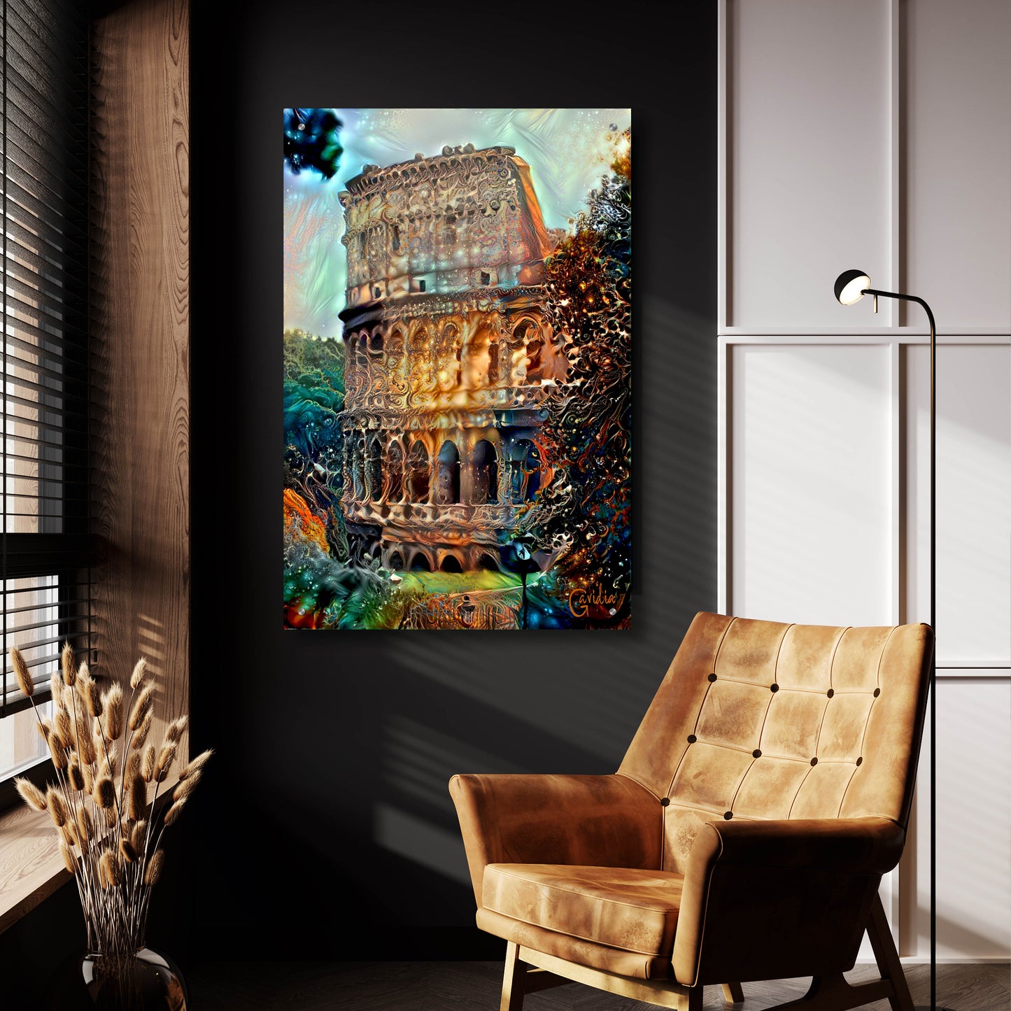 Epic Art 'Rome Italy Colosseum' by Pedro Gavidia, Acrylic Glass Wall Art,24x36