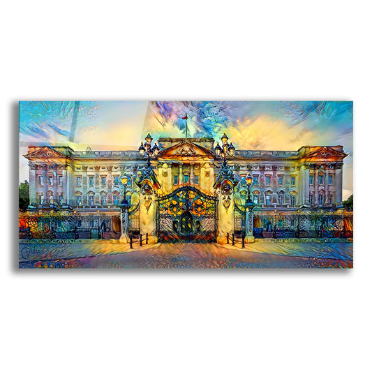 Epic Art 'London England Buckingham Palace' by Pedro Gavidia, Acrylic Glass Wall Art