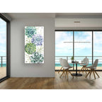 Epic Art 'Succulent Collection B' by Grace Popp, Acrylic Glass Wall Art,24x48