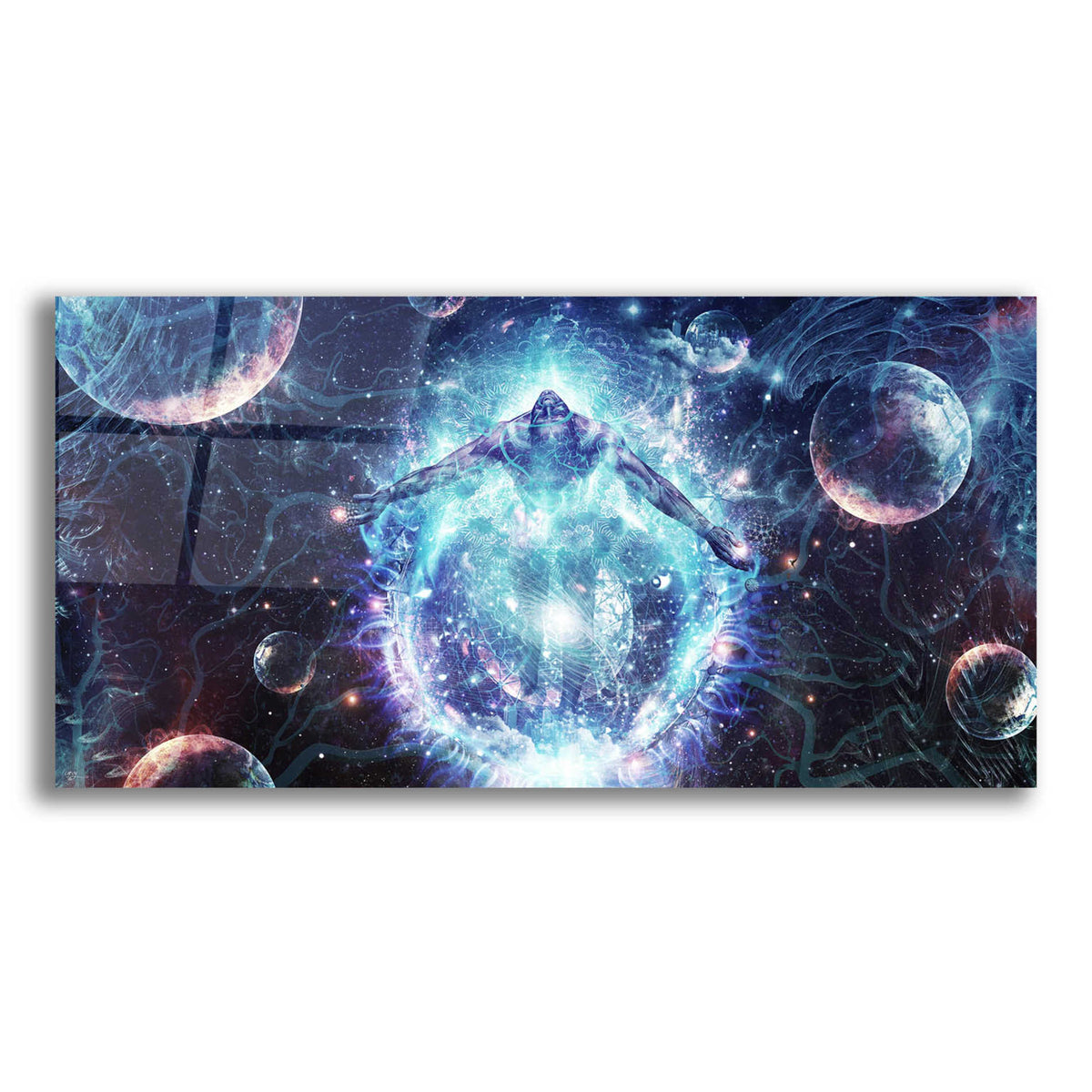 Epic Art 'All From Nothing We Became Something' by Cameron Gray, Acrylic Glass Wall Art