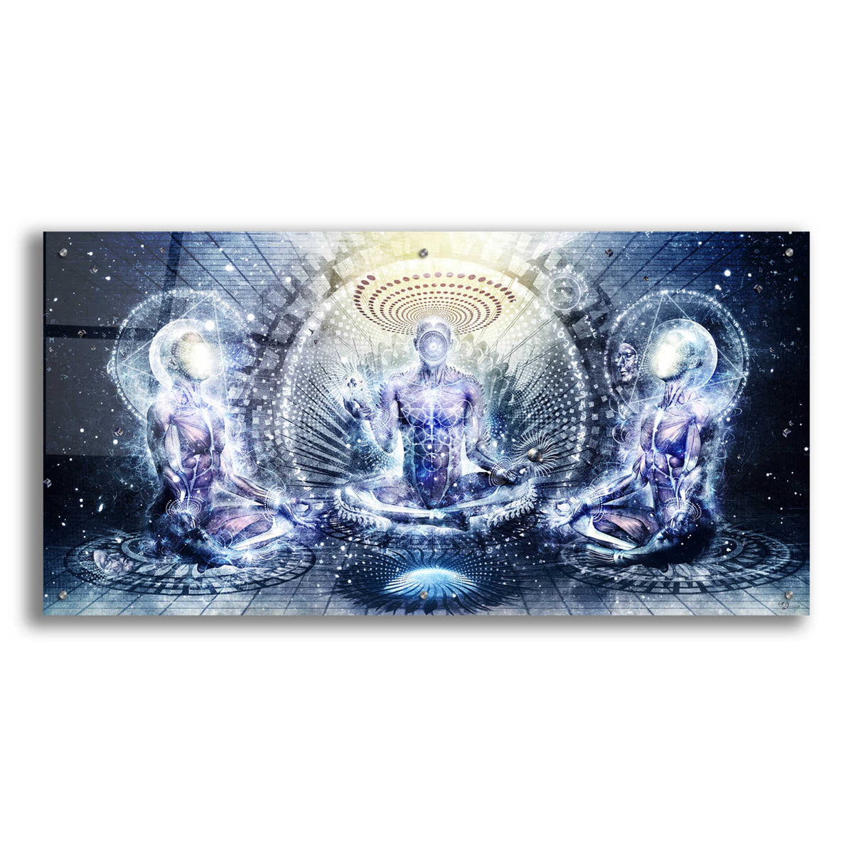 Epic Art 'Awake Could Be So Beautiful' by Cameron Gray, Acrylic Glass Wall Art,48x24