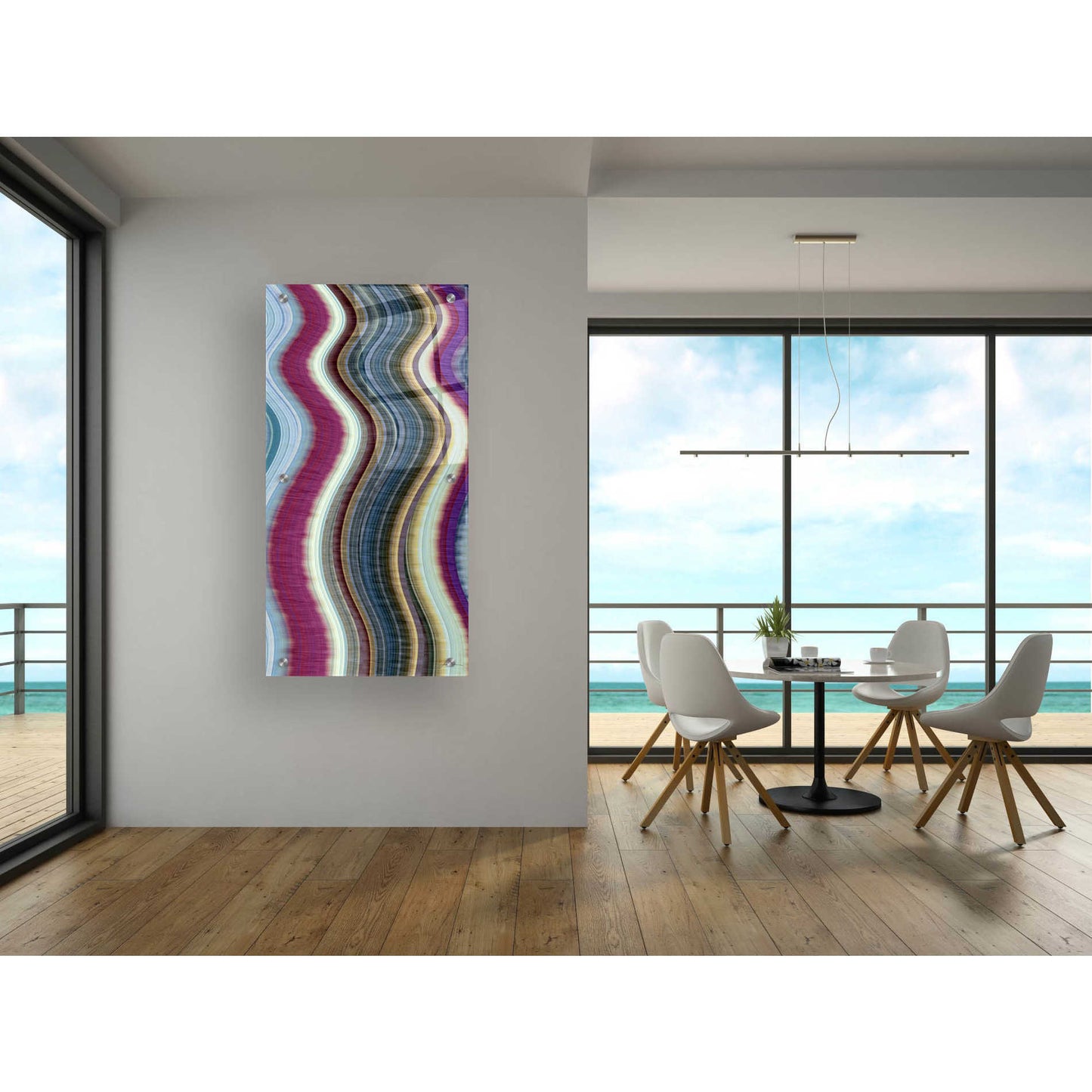 Epic Art 'Rumba III' by James Burghardt, Acrylic Glass Wall Art,24x48