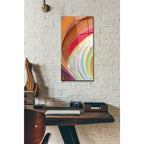 Epic Art 'Wind Waves II' by James Burghardt, Acrylic Glass Wall Art,12x24