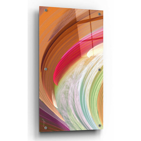 Epic Art 'Wind Waves II' by James Burghardt, Acrylic Glass Wall Art,2:1