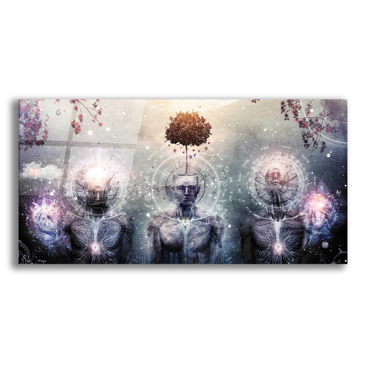 Epic Art 'Hope For The Sound Awakening' by Cameron Gray, Acrylic Glass Wall Art,24x12