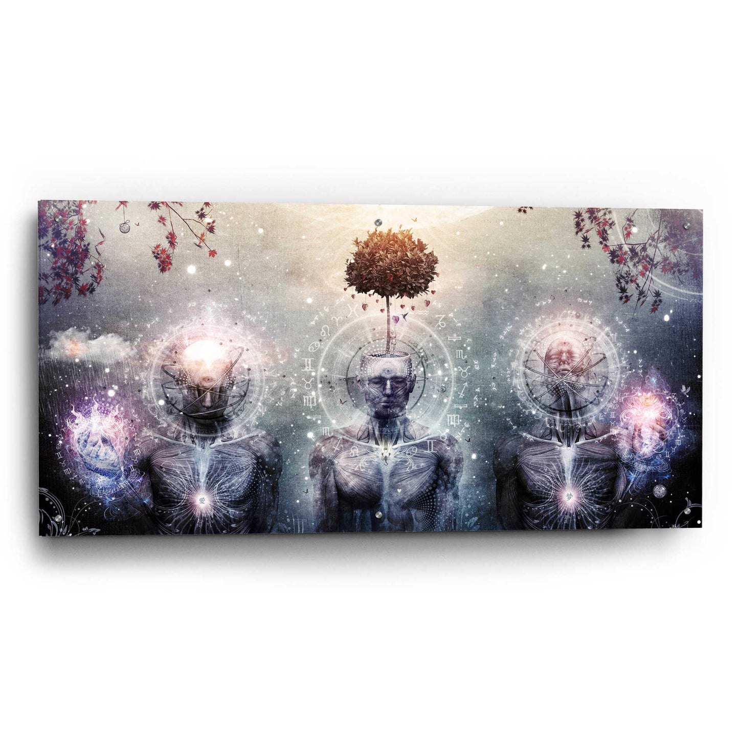 Epic Art 'Hope For The Sound Awakening' by Cameron Gray, Acrylic Glass Wall Art,48x24