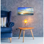 Epic Art 'April Sky II' by Sheila Finch, Acrylic Glass Wall Art,24x12