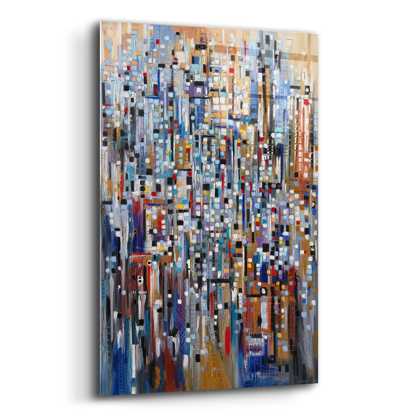 Epic Art 'Abstract Life' by Ekaterina Ermilkina, Acrylic Glass Wall Art,12x16