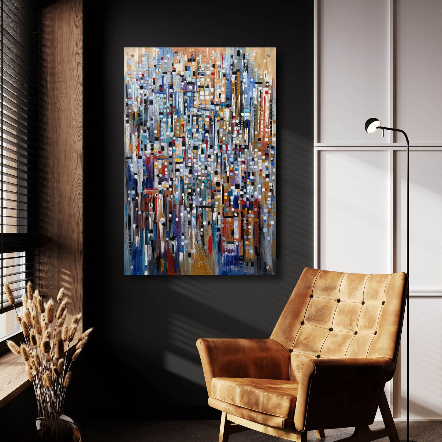 Epic Art 'Abstract Life' by Ekaterina Ermilkina, Acrylic Glass Wall Art,24x36