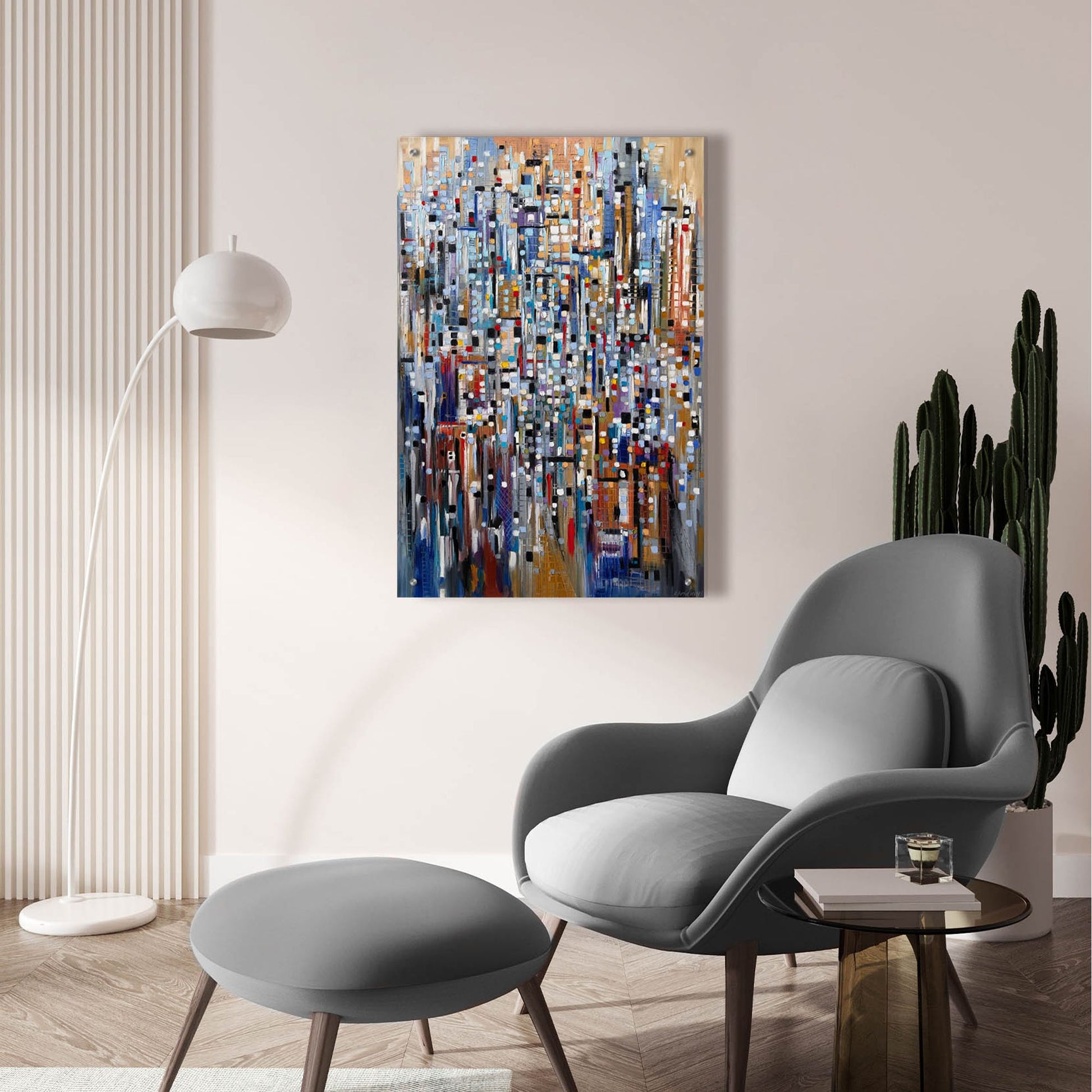 Epic Art 'Abstract Life' by Ekaterina Ermilkina, Acrylic Glass Wall Art,24x36