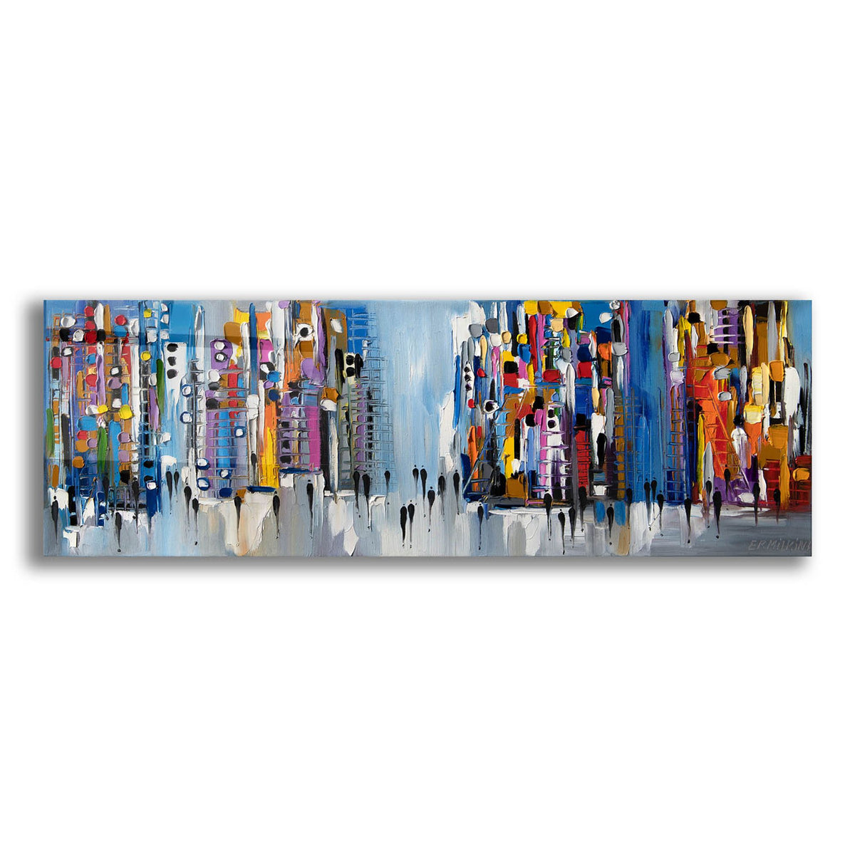 Epic Art 'Charming City' by Ekaterina Ermilkina, Acrylic Glass Wall Art