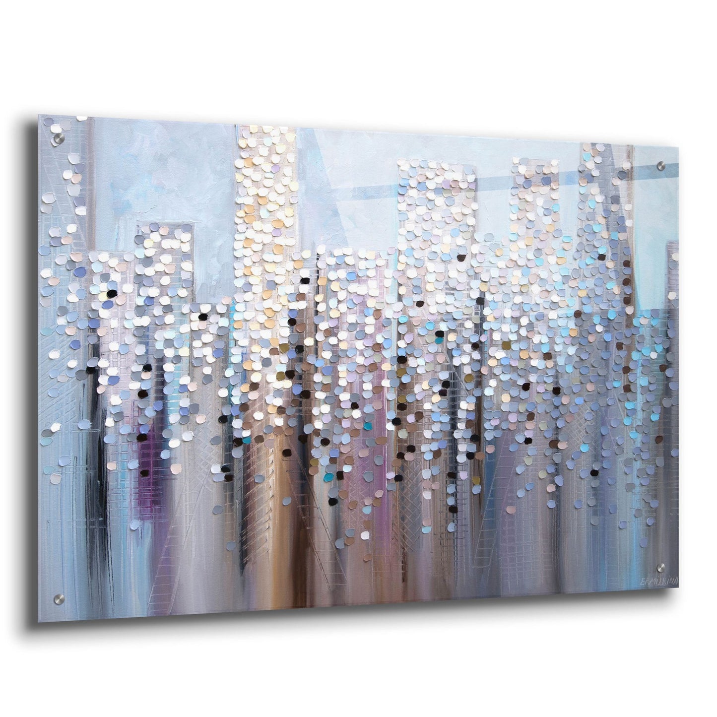 Epic Art 'Dreamy Skyline' by Ekaterina Ermilkina, Acrylic Glass Wall Art,36x24