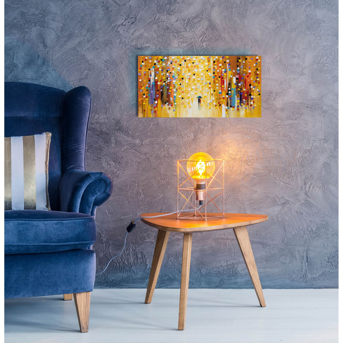 Epic Art 'Hot Sunset' by Ekaterina Ermilkina, Acrylic Glass Wall Art,24x12