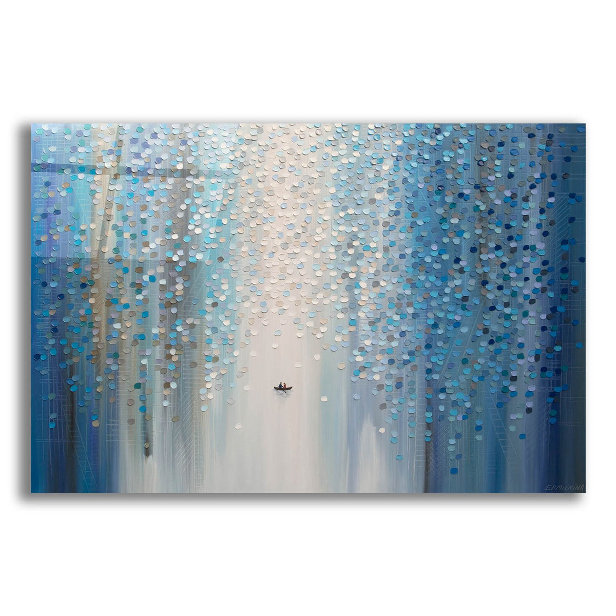 Epic Art 'Lovers' Erscape' by Ekaterina Ermilkina, Acrylic Glass Wall Art