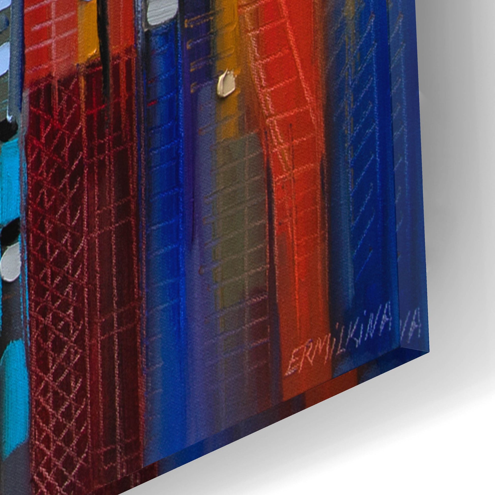 Epic Art 'Manhattan' by Ekaterina Ermilkina, Acrylic Glass Wall Art,16x12