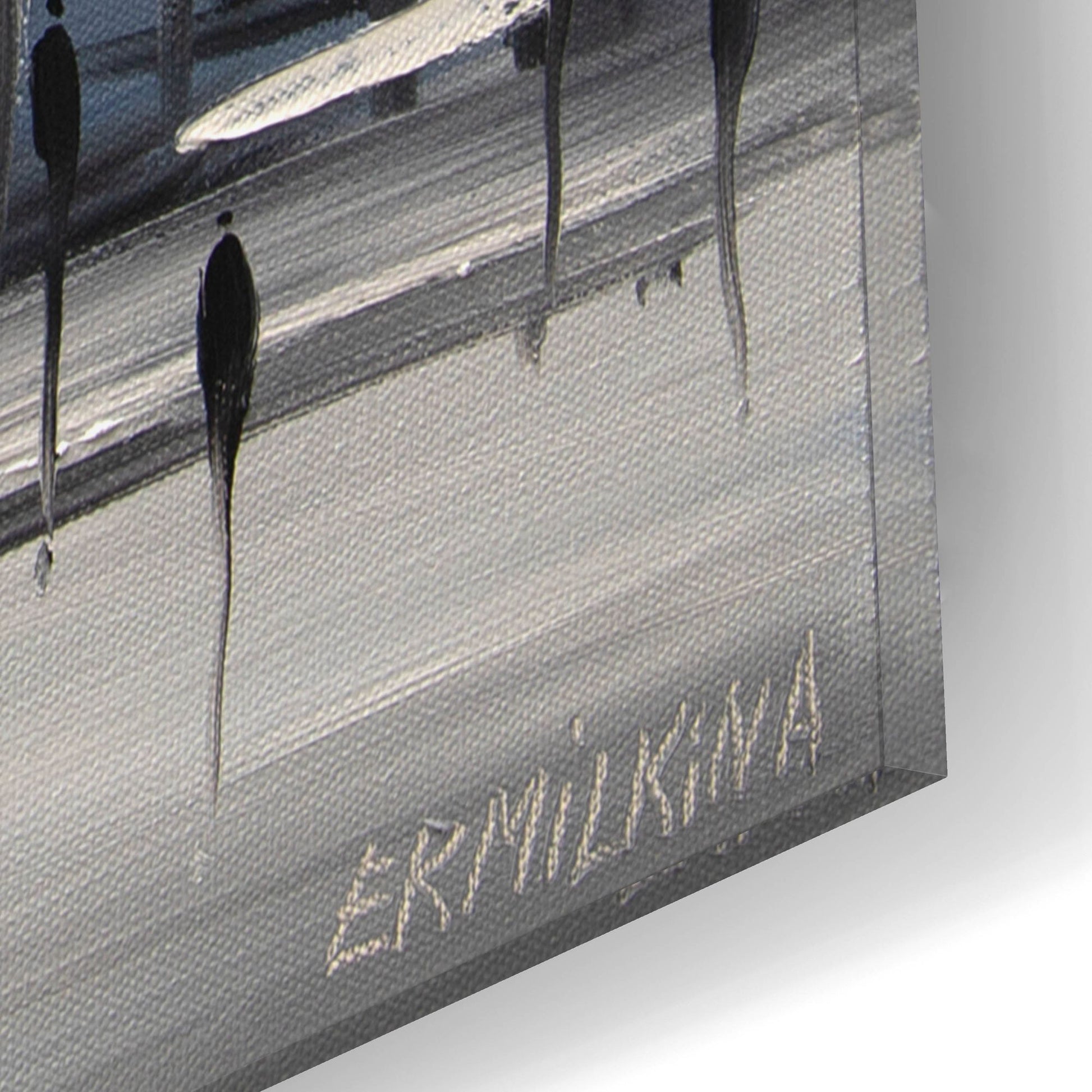 Epic Art 'Street LIfe' by Ekaterina Ermilkina, Acrylic Glass Wall Art,12x12