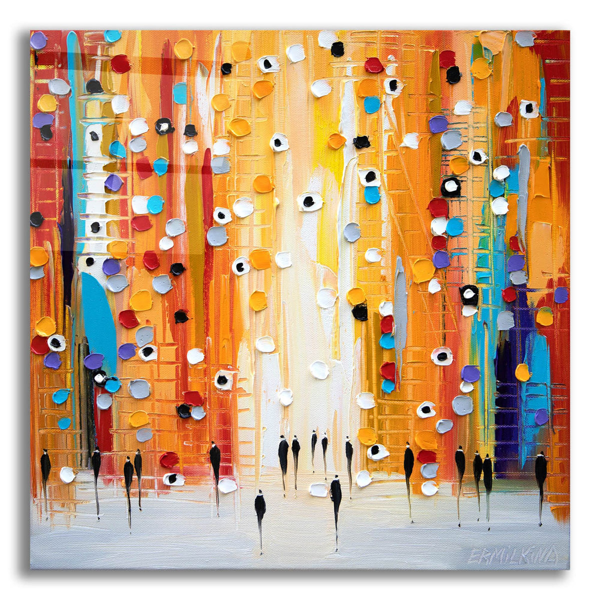 Epic Art 'Sunset Mood' by Ekaterina Ermilkina, Acrylic Glass Wall Art