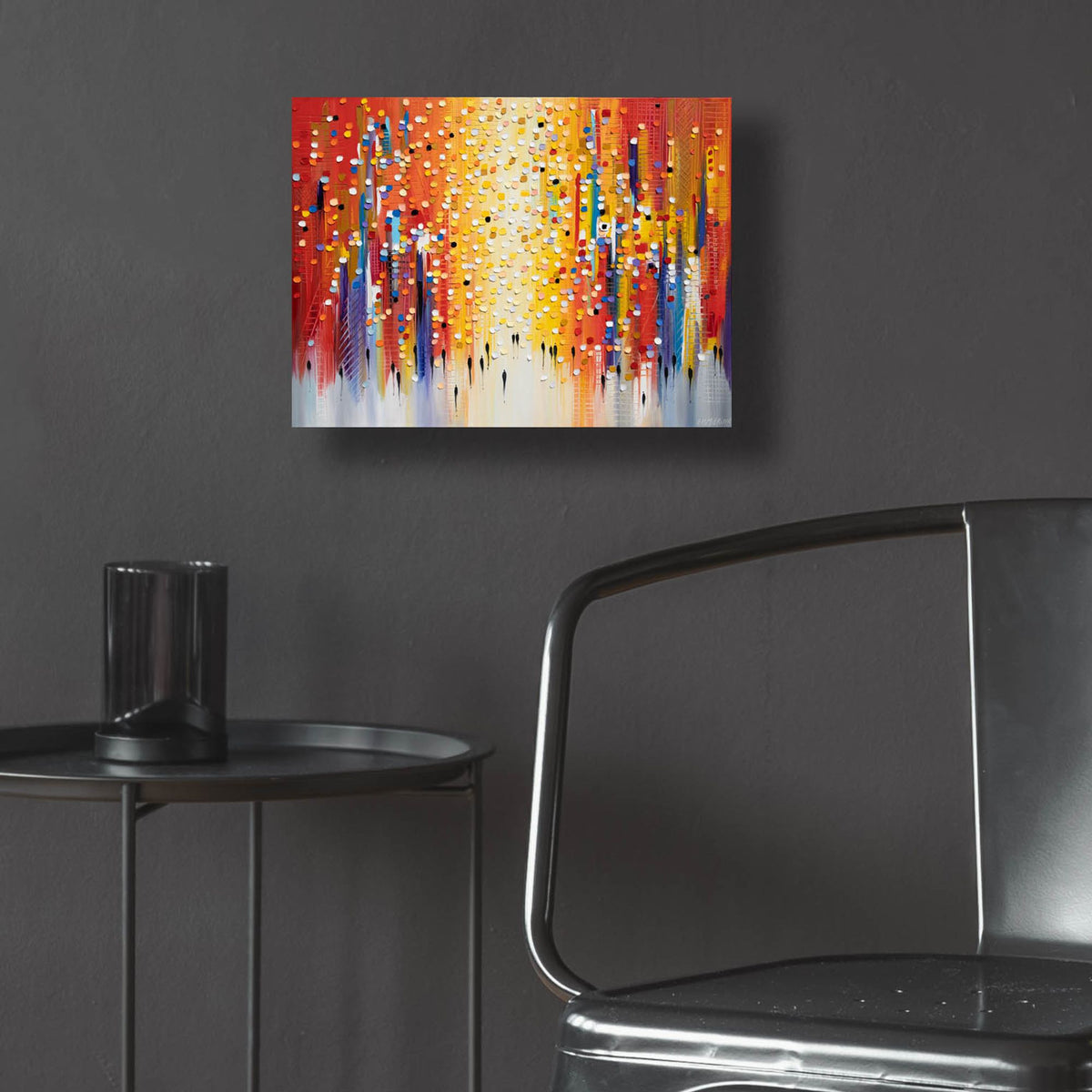 Epic Art 'Sunset Sky' by Ekaterina Ermilkina, Acrylic Glass Wall Art,16x12