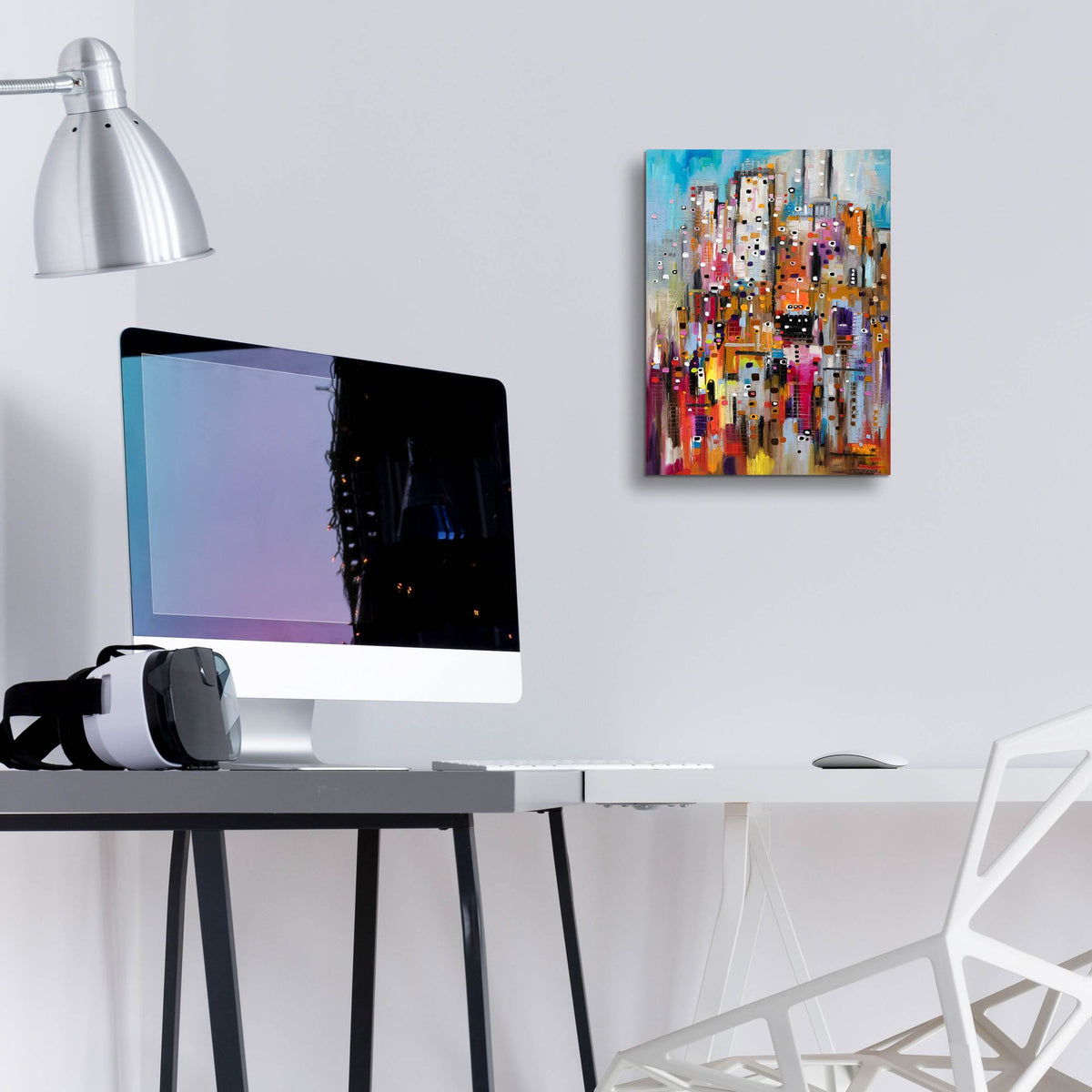 Epic Art 'Wonderland' by Ekaterina Ermilkina, Acrylic Glass Wall Art,12x16