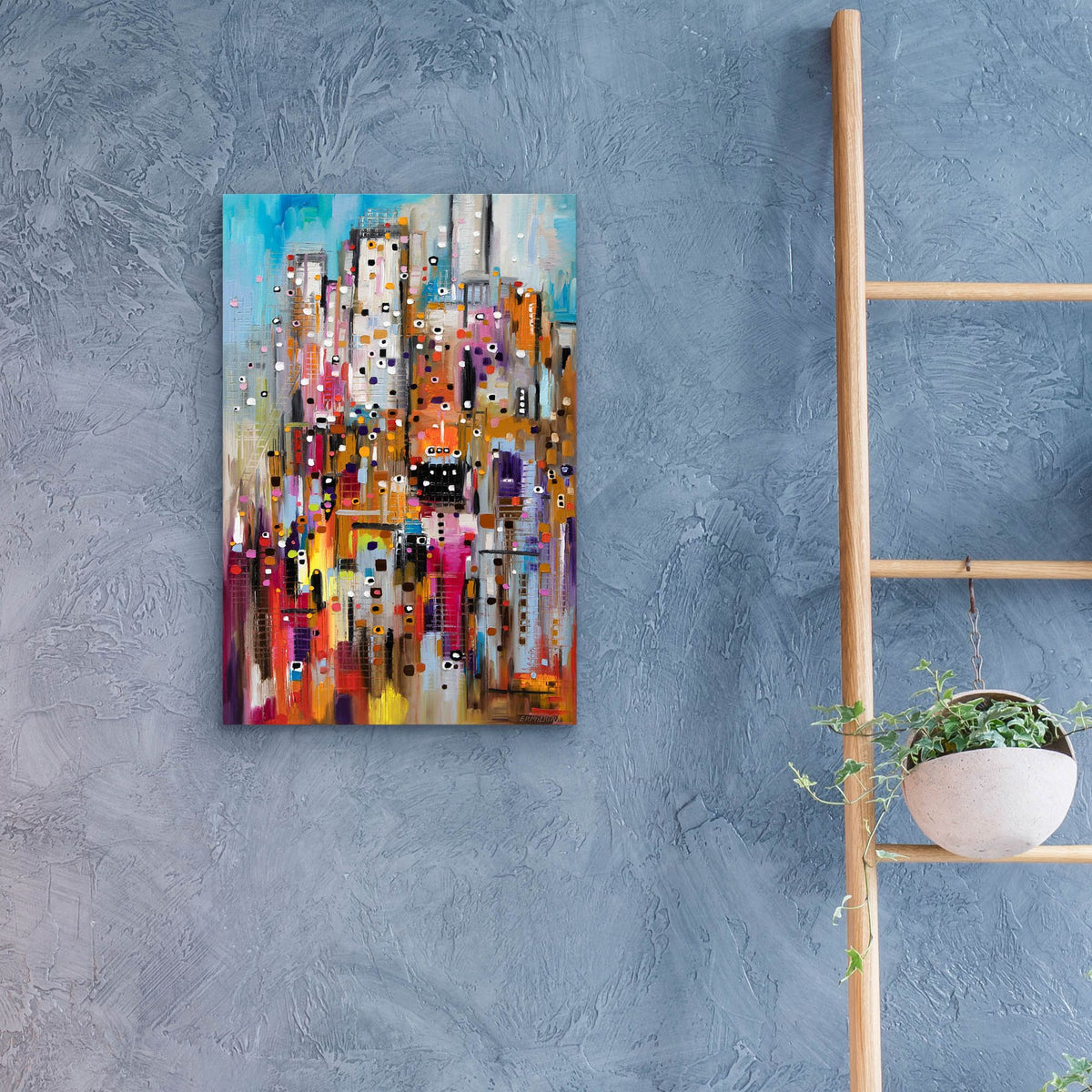 Epic Art 'Wonderland' by Ekaterina Ermilkina, Acrylic Glass Wall Art,16x24