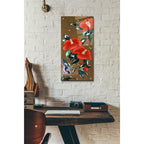 Epic Art 'Camellia L' by Zigen Tanabe, Acrylic Glass Wall Art,12x24
