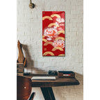 Epic Art 'Chrysanthemum I' by Zigen Tanabe, Acrylic Glass Wall Art,12x24