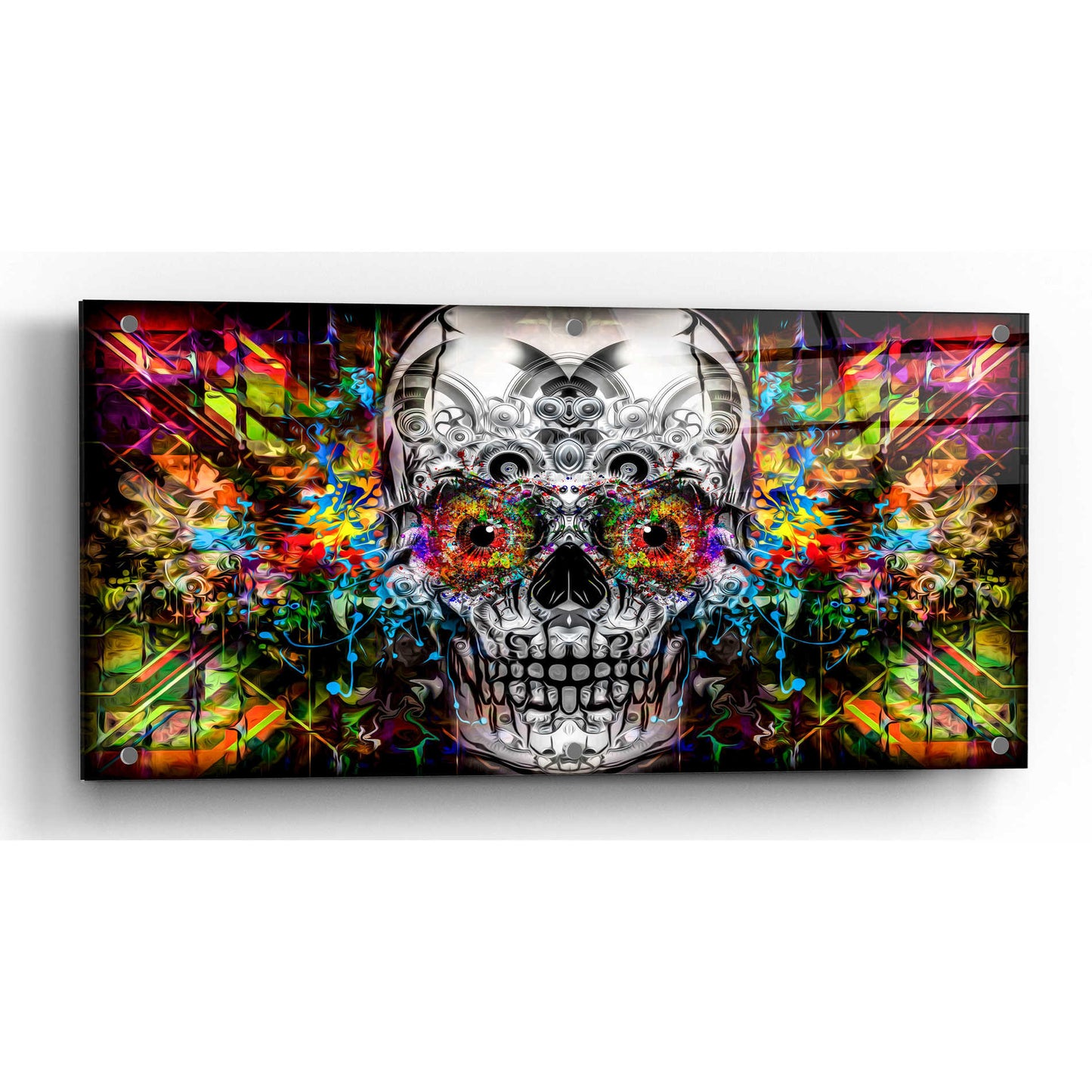 Epic Art 'The Effect,' Acrylic Glass Wall Art,24x12