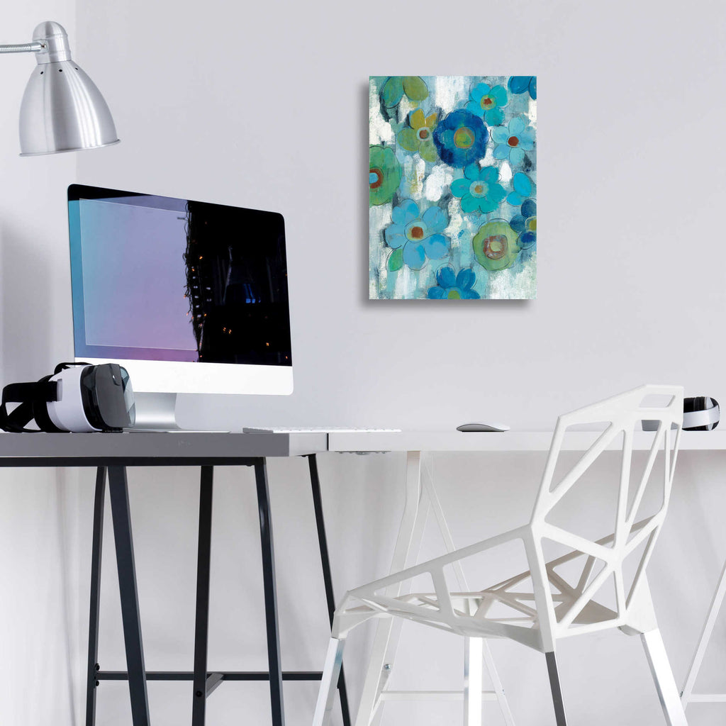 Epic Art 'Blue Eyes II' by Silvia Vassileva, Acrylic Glass Wall Art,12x16