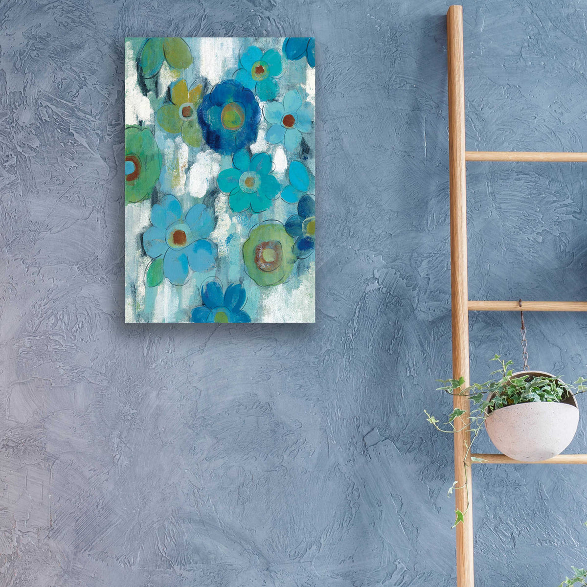 Epic Art 'Blue Eyes II' by Silvia Vassileva, Acrylic Glass Wall Art,16x24