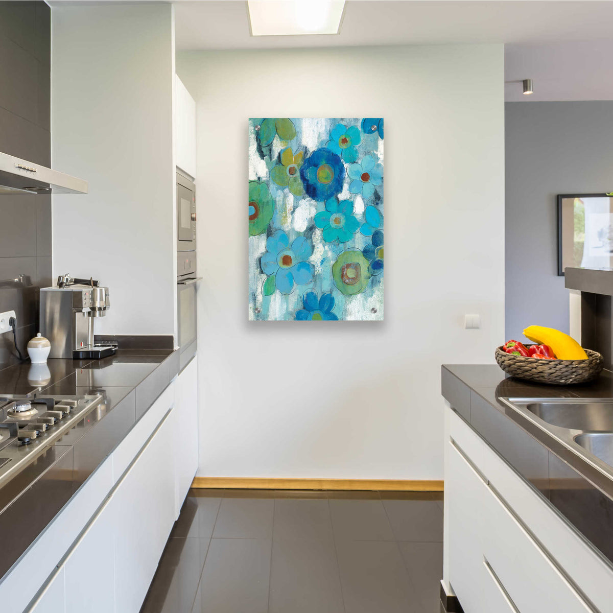 Epic Art 'Blue Eyes II' by Silvia Vassileva, Acrylic Glass Wall Art,24x36