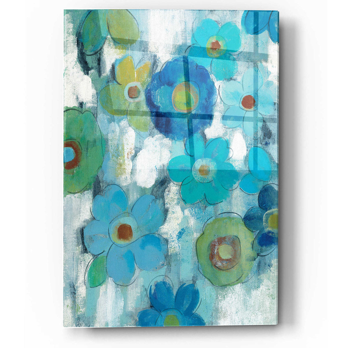 Epic Art 'Blue Eyes II' by Silvia Vassileva, Acrylic Glass Wall Art